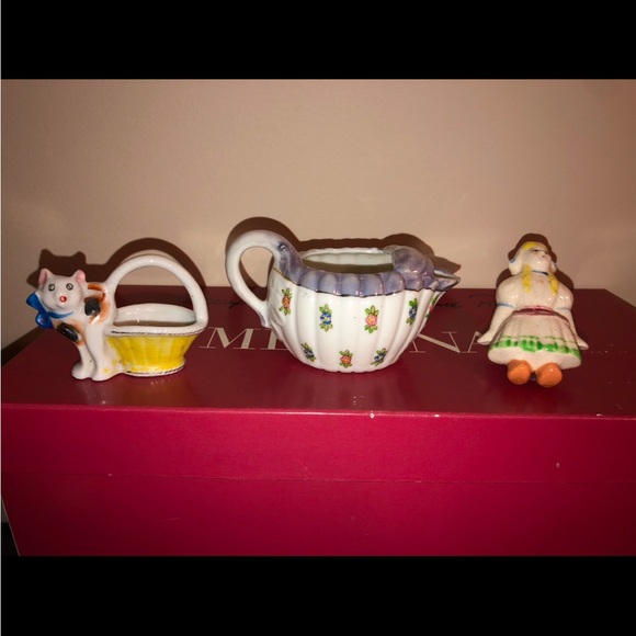 Colorful Ceramic Figurine Set - Picture 3 of 5